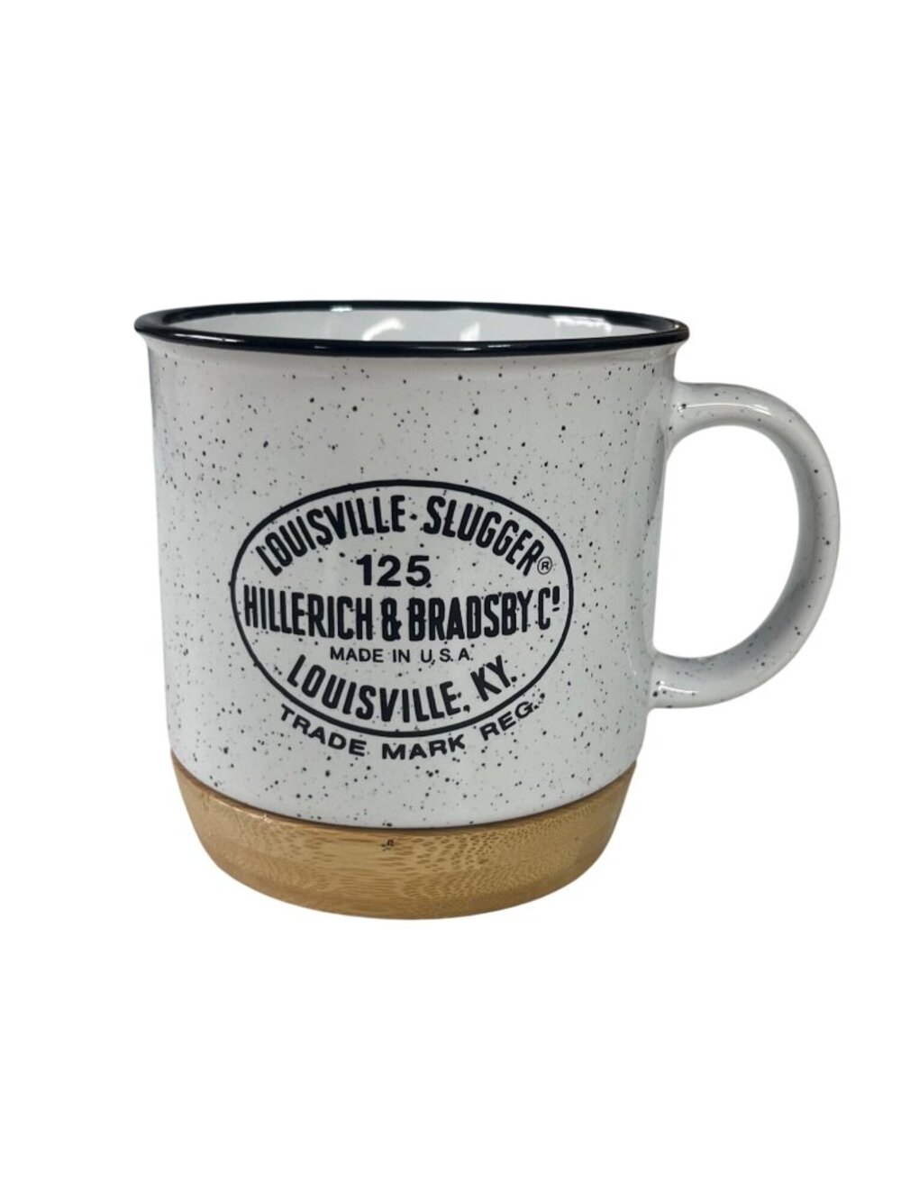 Louisville Slugger Campfire Mug Bamboo Base 18oz Made In USA